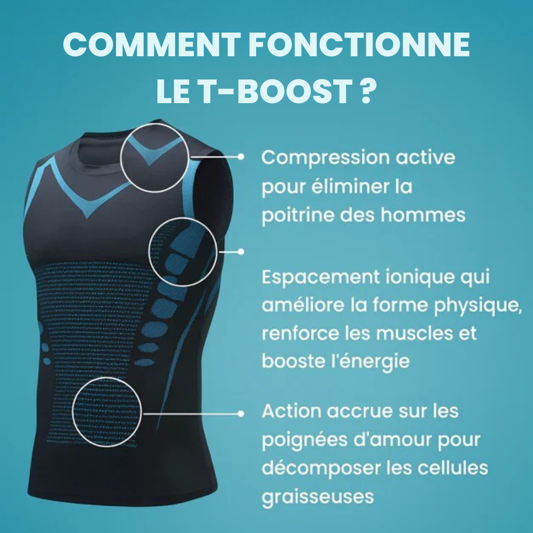T-BOOST | Redresse ta posture, compresse ton ventre, transforme ton allure
